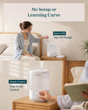 Levoit Top Fill Humidifiers for Bedroom, 2.5L Tank for Large Room, 25dB