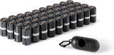 Amazon Basics Dog Poop Leak Proof Bags with Dispenser and Leash Clip, Unscented, 13" x 9" Large Size, 300 Count
