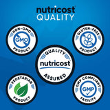 Nutricost Micronized Creatine Monohydrate Powder - 500g (100 Servings) - Pure Unflavored - 5g Per Serving - Non-GMO, Gluten Free
