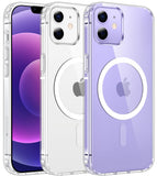 FNTCASE for iPhone 16 Phone Case Compatible with Magsafe Clear Phonecase