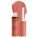 NYXX Butter Gloss, Non-Sticky Lip Gloss - Creme Brulee (Natural)