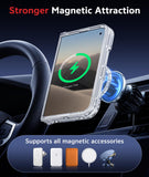 FNTCASE for iPhone 16 Phone Case Compatible with Magsafe Clear Phonecase