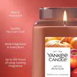 Yankee Candle Spiced Pumpkin Scented Candle, 22oz Large Jar