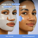 BIODANCE Bio-Collagen Real Deep Mask, Hydrating Overnight Hydrogel Face Mask, Pore Minimizing, Elasticity, Plumping, Travel Essentials & Self Care Gifts for Women, Korean Skin Care | 1.19oz(34g) x 4ea
