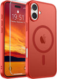 SUPFINE Magnetic for iPhone 13 Case/iPhone 14 Case Black