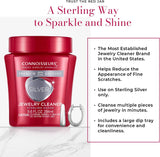 CONNOISSEURS Premium Edition Jewelry Cleaner, Value Size 9.6oz - Pick from Fine, Silver or Delicate Jewelry Cleaner