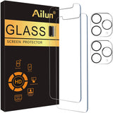 Ailun Screen Protector + Camera Lens Protector for iPhone 17, 3+3Pack