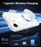 FNTCASE for iPhone 16 Phone Case Compatible with Magsafe Clear Phonecase