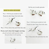 Wgoud 6 Pairs Chunky Gold Hoop Earrings for Women, 14K Gold Plated Hoop Earrings Hypoallergenic, Thick Lightweight Twisted Huggie Hoops Earring Set for Women’s Jewelry GIfts