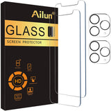 Ailun Screen Protector + Camera Lens Protector for iPhone 17, 3+3Pack