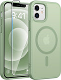 FNTCASE for iPhone 17 Case, Compatible with Magsafe, Glass Screen Protector