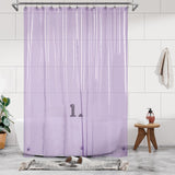 Barossa Design Oeko-tex Certified Shower Curtain Liner Standard Size, Clear
