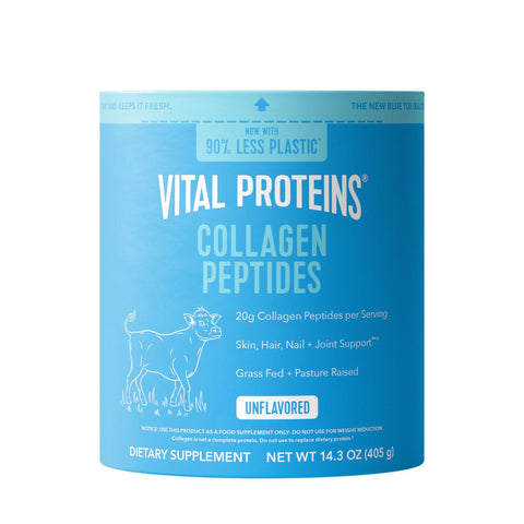Vital Proteins Collagen Peptides Powder - Supports Hair, Nail, Skin, Bone & Joint Health, Unflavored, Collagen Protein 9.33 OZ