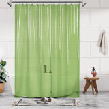 Barossa Design Oeko-tex Certified Shower Curtain Liner Standard Size, Clear