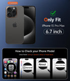 FNTCASE for iPhone 16 Phone Case Compatible with Magsafe Clear Phonecase
