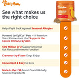 Zesty Paws Dog Allergy Chews - Dog Allergy Relief, Lamb, 90 Ct