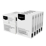 Amazon Basics Multipurpose Copy Printer Paper, 8.5 x 11 Inches, 20 lb, 92 Bright, White, 1 Ream (500 Sheets), Jam-Free