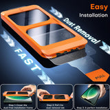 TOCOL for iPhone 17 Pro Screen Protector, Easy Installation
