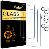 Ailun Screen Protector + Camera Lens Protector for iPhone 17, 3+3Pack