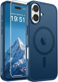 SUPFINE Magnetic for iPhone 13 Case/iPhone 14 Case Black