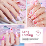 Beetles Gel Nail Polish Kit with U V Light 80Pcs Color Enchantment 55 Colors Gel Polish Starter Kit with Base Top Coat Nail Art Stickers Manicure Tools Gift for Women