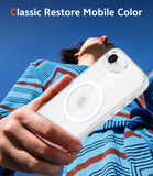 FNTCASE for iPhone 16 Phone Case Compatible with Magsafe Clear Phonecase