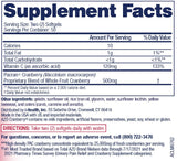 AZO Cranberry Supplement, Made with Concentrated Whole Fruit Cranberry Powder to Help Cleanse and Protect the Urinary Tract*, Sugar Free Cranberry Pills, Non-GMO, 100 Softgels