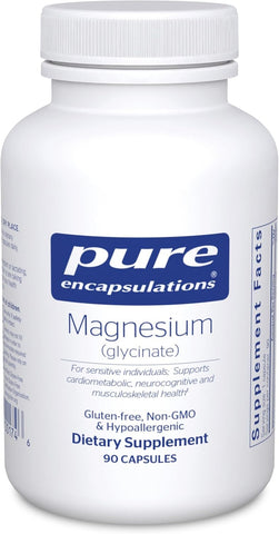Pure Encapsulations Magnesium (Glycinate), 90 Capsules
