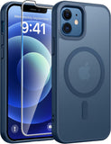 FNTCASE for iPhone 17 Case, Compatible with Magsafe, Glass Screen Protector