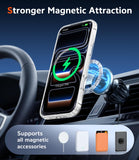 FNTCASE for iPhone 16 Phone Case Compatible with Magsafe Clear Phonecase