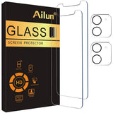 Ailun Screen Protector + Camera Lens Protector for iPhone 17, 3+3Pack