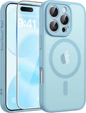 FNTCASE for iPhone 17 Case, Compatible with Magsafe, Glass Screen Protector
