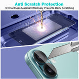 PEHAEL for iPhone 17 Pro Max Privacy Screen Protector+Camera Lens Protector