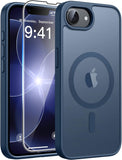 FNTCASE for iPhone 17 Case, Compatible with Magsafe, Glass Screen Protector