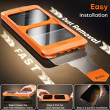 TOCOL for iPhone 17 Pro Screen Protector, Easy Installation