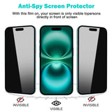 PEHAEL for iPhone 17 Pro Max Privacy Screen Protector+Camera Lens Protector