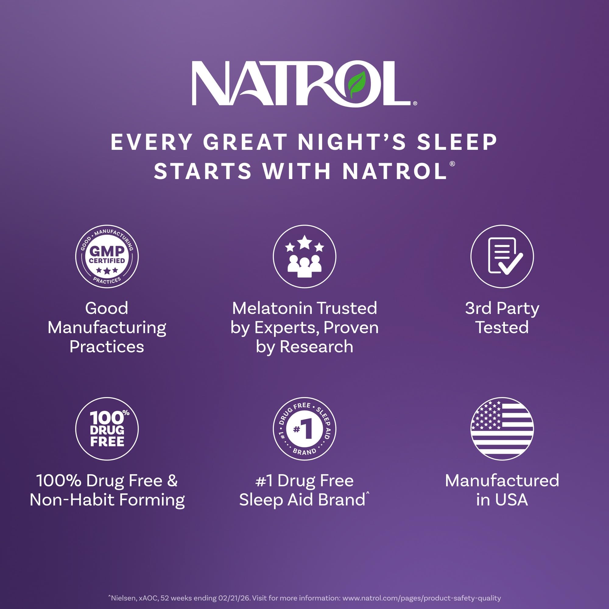 Natrol Melatonin Gummies, Sleep Support for Adults, Melatonin 10 mg, 140 Strawberry-Flavored, Up to 70 Days