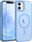 FNTCASE for iPhone 17 Case, Compatible with Magsafe, Glass Screen Protector