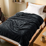 Utopia Bedding Soft Fleece Bed Blanket Throw Size Ash Grey (50x60 Inch)