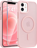 FNTCASE for iPhone 17 Case, Compatible with Magsafe, Glass Screen Protector