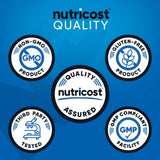 Nutricost Micronized Creatine Monohydrate Powder - 500g (100 Servings) - Pure Unflavored - 5g Per Serving - Non-GMO, Gluten Free