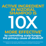 Nizoral Anti-Dandruff Shampoo with 1% Ketoconazole, Fresh Scent, 7 Fl Oz