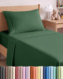 Queen Size 4 Piece Sheet Set - Comfy Breathable & Cooling Sheets - White