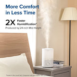 Levoit Top Fill Humidifiers for Bedroom, 2.5L Tank for Large Room, 25dB