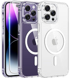 FNTCASE for iPhone 16 Phone Case Compatible with Magsafe Clear Phonecase