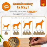 Zesty Paws Dog Allergy Chews - Dog Allergy Relief, Lamb, 90 Ct