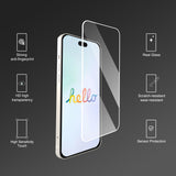 Ailun Screen Protector + Camera Lens Protector for iPhone 17, 3+3Pack