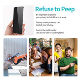 PEHAEL for iPhone 17 Pro Max Privacy Screen Protector+Camera Lens Protector