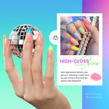 Beetles Gel Nail Polish Kit with U V Light 80Pcs Color Enchantment 55 Colors Gel Polish Starter Kit with Base Top Coat Nail Art Stickers Manicure Tools Gift for Women