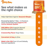 Zesty Paws Dog Allergy Chews - Dog Allergy Relief, Lamb, 90 Ct
